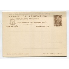 ARGENTINA ENTERO POSTAL GJ TAR-97 TARJETA POSTAL EVA PERON NUEVA